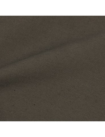 Coupon toile coton unie taupe 300 x 160 cm