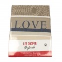 Parure de lit 2 pièces Lee Cooper - Love 240 x 220 cm Parure de lit 2 pièces Lee Cooper - Love 240 x 220 cm