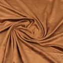 Tissu suédine franges camel Tissu suédine franges camel
