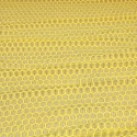 Tissu dentelle uni jaune