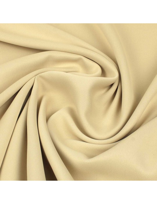 Tissu obscurcissant uni beige