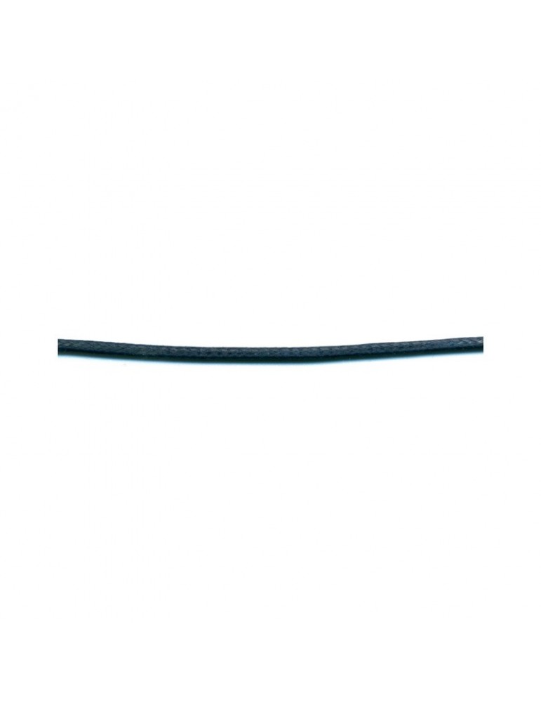 Lacet aspect cuir 2 mm bleu Lacet aspect cuir 2 mm bleu