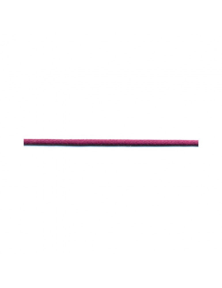Lacet aspect cuir 2 mm violet