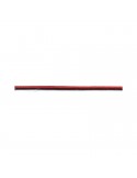 Lacet aspect cuir 2 mm rouge Lacet aspect cuir 2 mm rouge