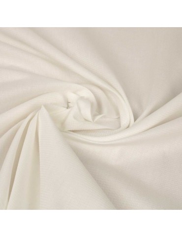 Tissu piqué uni blanc