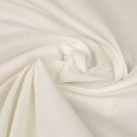 Tissu piqué uni blanc