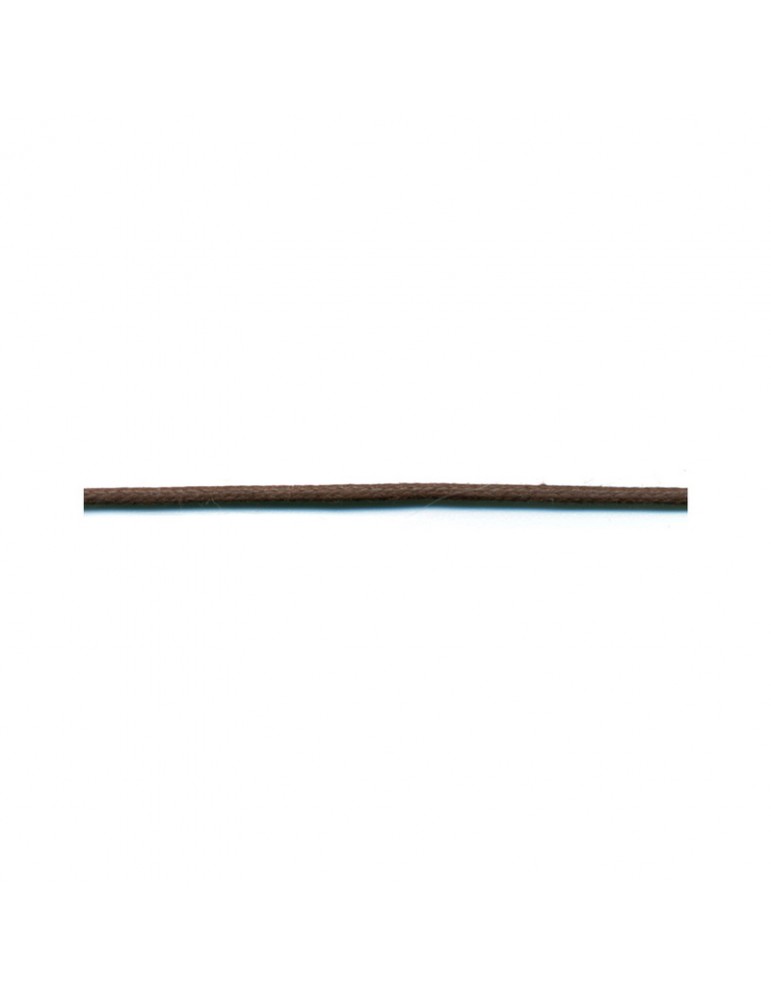 Lacet aspect cuir 2 mm marron Lacet aspect cuir 2 mm marron