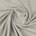 Tissu jersey gris perle