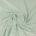 Tissu jersey plissé pailettes vert Tissu jersey plissé pailettes vert