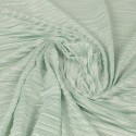 Tissu jersey plissé pailettes vert Tissu jersey plissé pailettes vert
