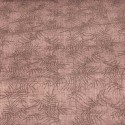 Tissu coton/élasthanne végétal vieux rose Tissu coton/élasthanne végétal vieux rose