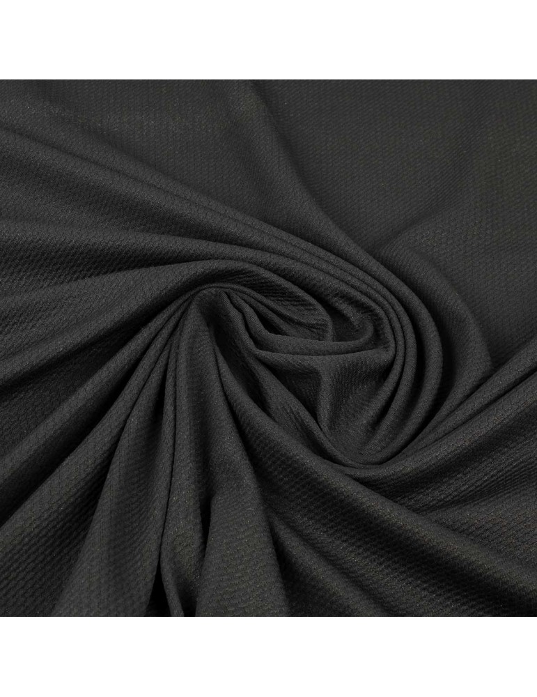 Tissu jersey uni noir Tissu jersey uni noir