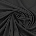Tissu jersey uni noir Tissu jersey uni noir