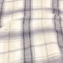 Coupon 100 % coton 300 x 150 cm violet/blanc Coupon 100 % coton 300 x 150 cm violet/blanc