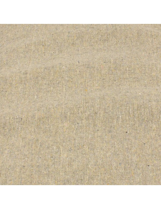 Coupon 100 % coton 300 x 150 cm chiné beige