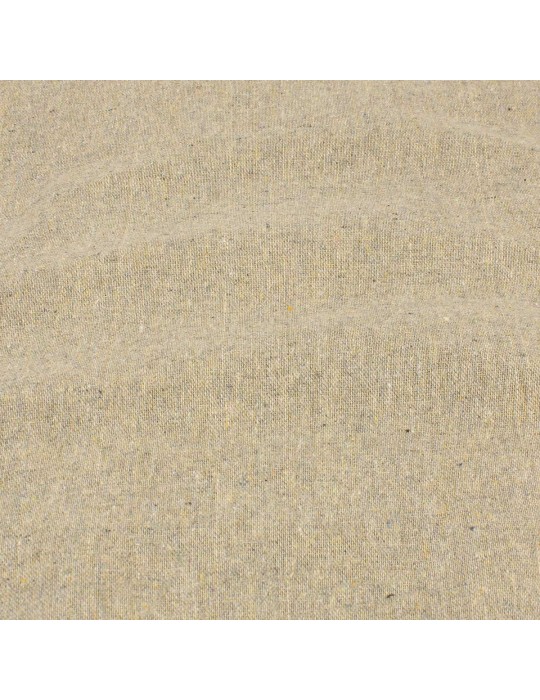 Coupon 100 % coton 300 x 150 cm chiné beige