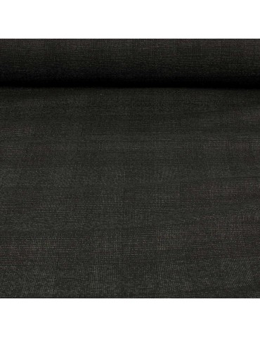 Tissu aspect laine anthracite
