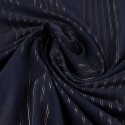 Tissu voile de coton rayé marine Tissu voile de coton rayé marine