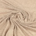 Tissu jersey maille beige Tissu jersey maille beige