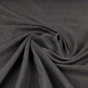 Tissu sergé aspect laine gris Tissu sergé aspect laine gris