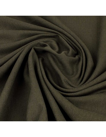 Tissu coton uni vert