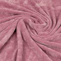 Coupon velours chenille rose dragée 200 x 137 cm Coupon velours chenille rose dragée 200 x 137 cm