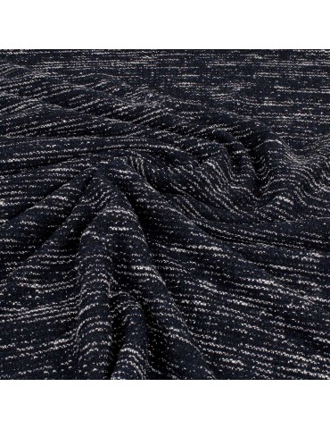 Coupon jersey chiné marine 300 x 150 cm