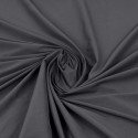 Tissu polyester uni anthracite