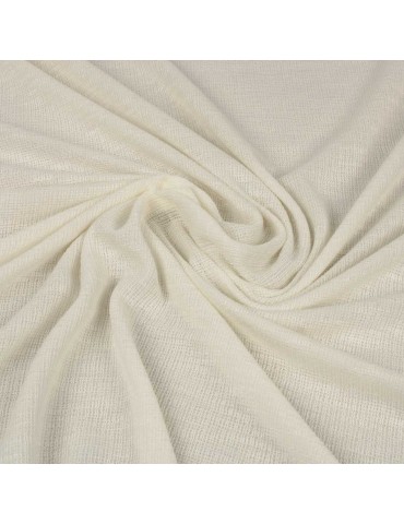 Coupon habillement polyester écru 300 x 150 cm