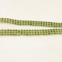 Bobine ruban décoratif strass vert Bobine ruban décoratif strass vert