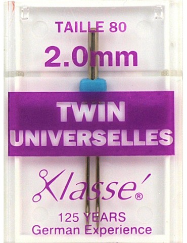 Aiguilles machine double universelles 80/12 - 2 mm