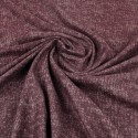 Lainage imprimé violet