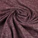 Lainage imprimé violet