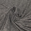 Coupon jersey brillant noir/blanc 300 x 155 cm Coupon jersey brillant noir/blanc 300 x 155 cm