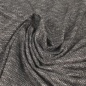 Coupon jersey brillant noir/blanc 300 x 155 cm Coupon jersey brillant noir/blanc 300 x 155 cm