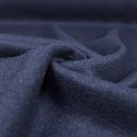 Tissu laine bouillie bleu marine Tissu laine bouillie bleu marine