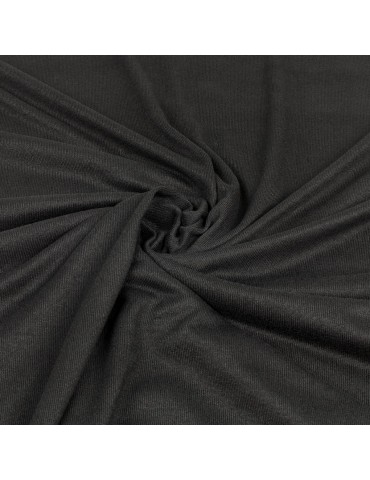 Coupon jersey uni noir 300 x 160 cm