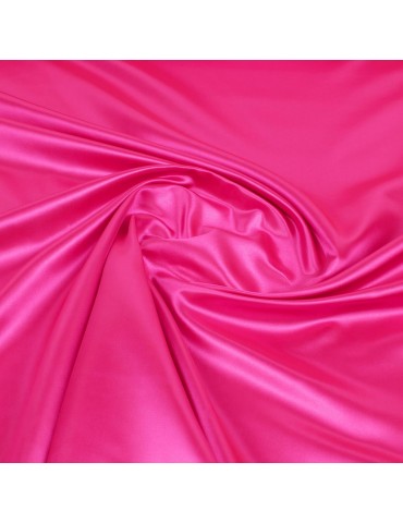 Tissu doublure satin fuchsia antitstatique