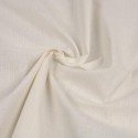 Coupon coton/polyester écru 50 x 137 cm