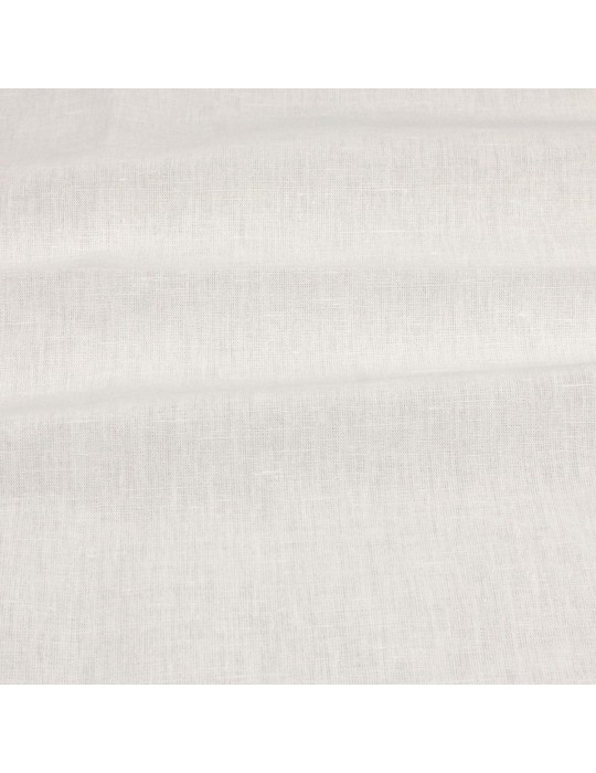 Coupon 100 % coton blanc 50 x 137 cm