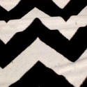Lainage imprimé zigzag noir/gris Lainage imprimé zigzag noir/gris