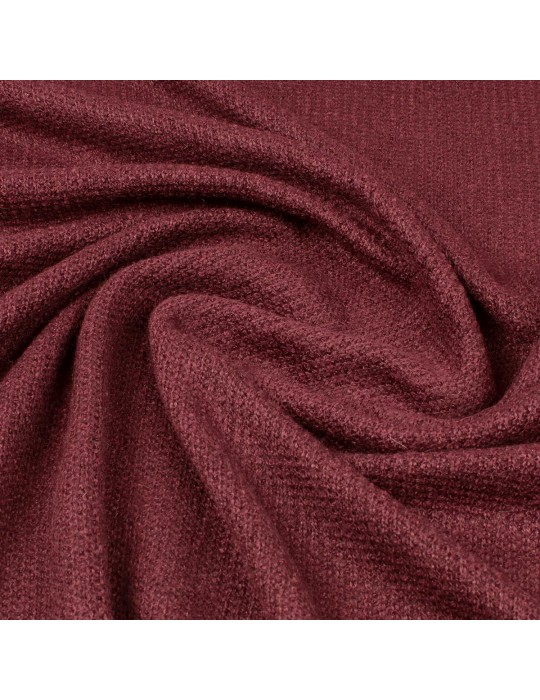 Tissu jersey tricoté bordeaux