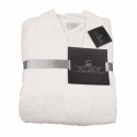 Peignoir adulte 100 % coton blanc Peignoir adulte 100 % coton blanc