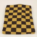 Coupon habillement damier polyester/laine 150 x 145 cm Coupon habillement damier polyester/laine 150 x 145 cm