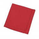 Serviette de table rouge 44 x 44 cm