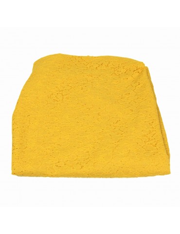 Coupon dentelle jaune 300 x 145 cm