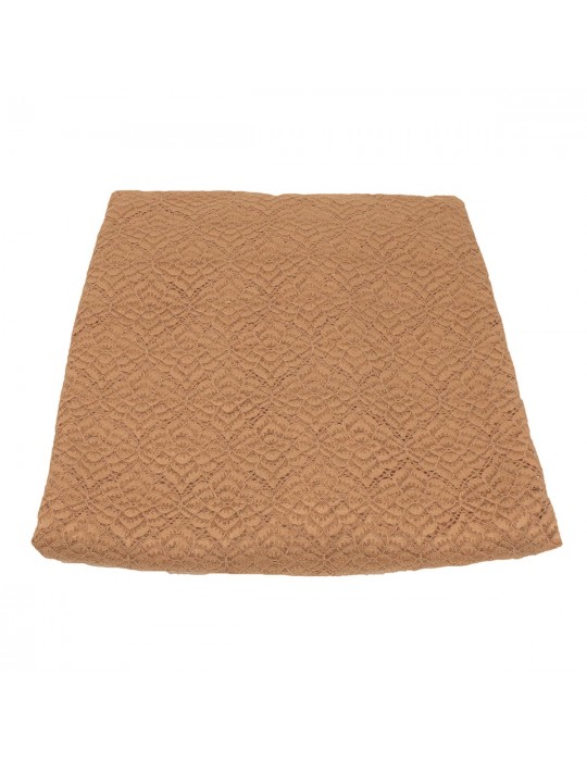 Coupon dentelle camel 300 x 145 cm
