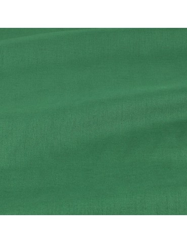 Tissu popeline uni noël vert