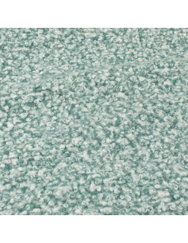 Tissu aspect laine lurex vert/blanc