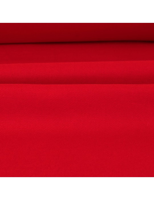 Tissu demi natté grande largeur rouge